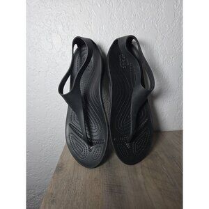 Crocs Serena 11354 Women's Size 9 RARE Sexi Flip Flop Sexy Thong Sandals